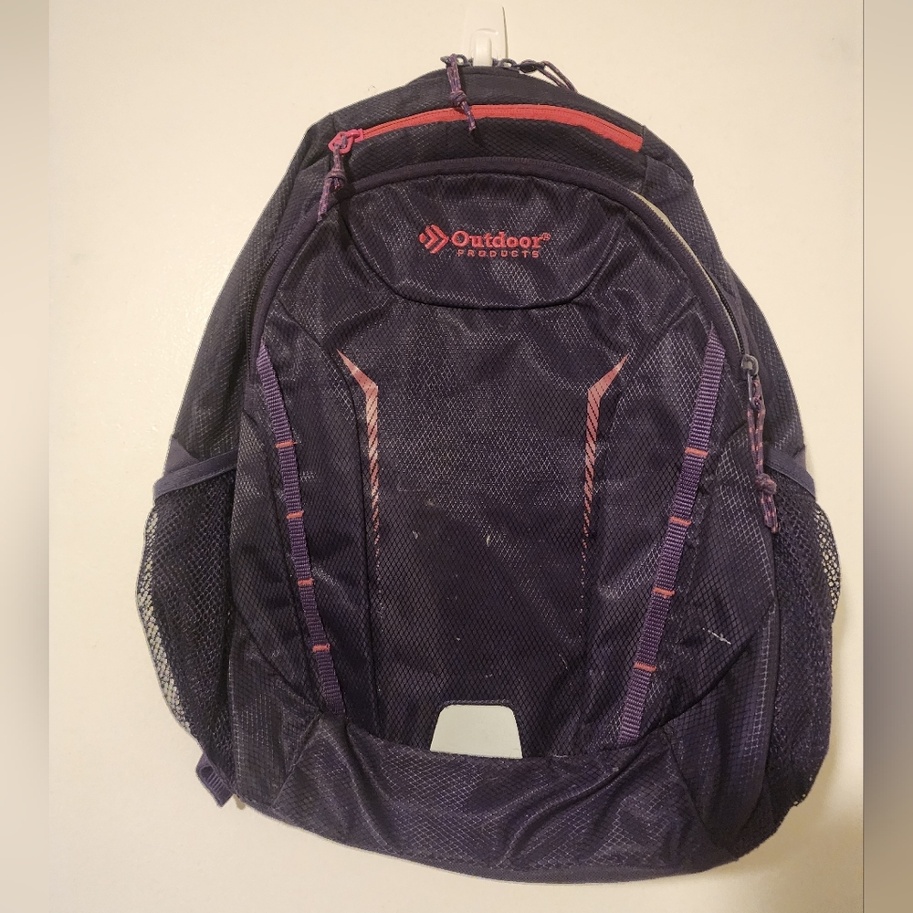 Outdoor Purple & Pink Laptop Backpack